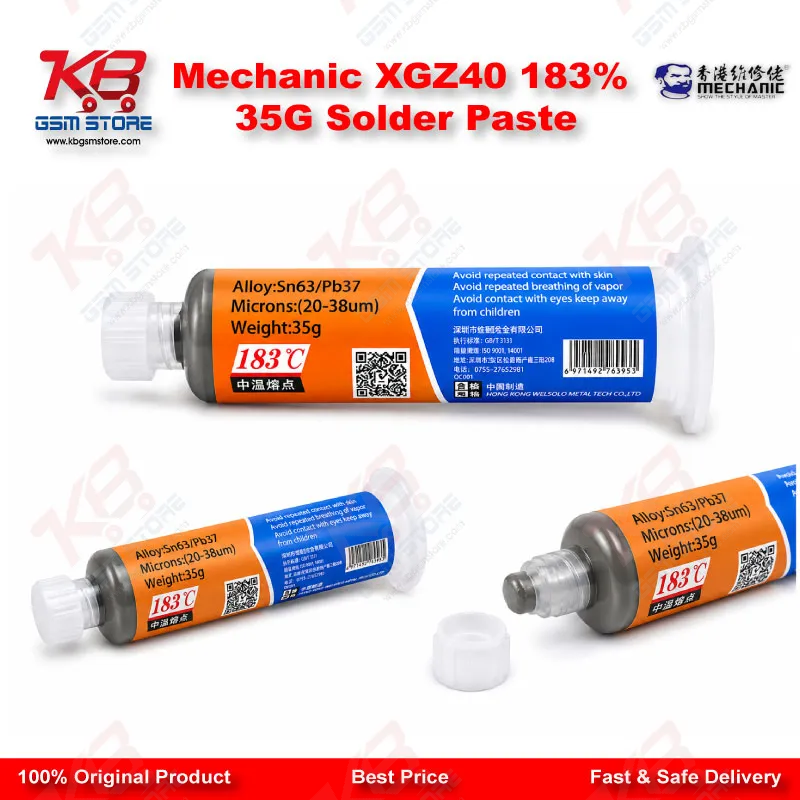 Mechanic XGZ40 183% 35G Solder Paste