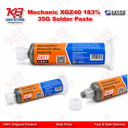 Mechanic XGZ40 183% 35G Solder Paste