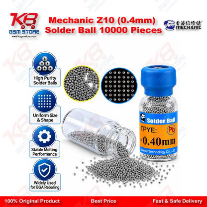 Mechanic Z10 (0.4mm) Solder Ball 10000 Pieces