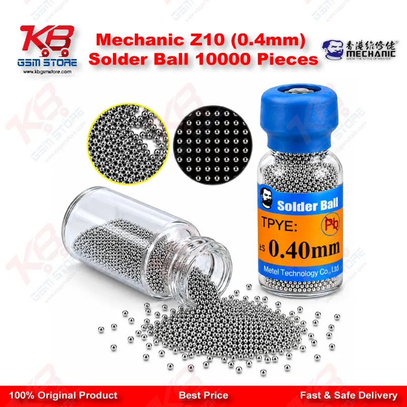 Mechanic Z10 (0.4mm) Solder Ball 10000 Pieces