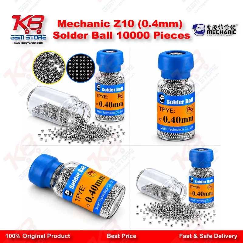 Mechanic Z10 (0.4mm) Solder Ball 10000 Pieces