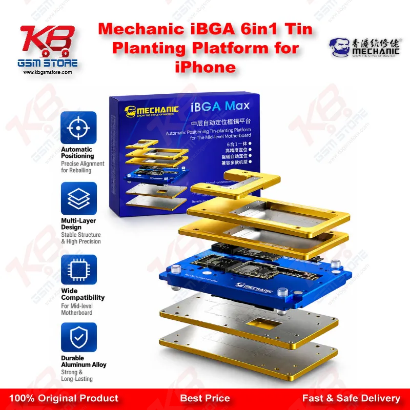 Mechanic iBGA 6in1 Tin Planting Platform for iPhone