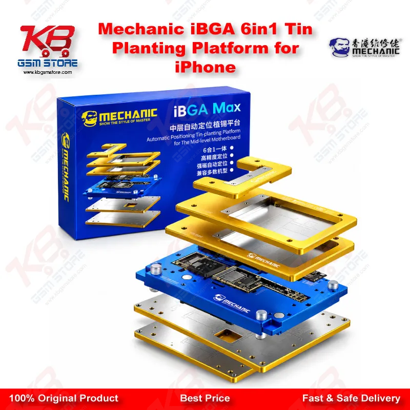 Mechanic iBGA 6in1 Tin Planting Platform for iPhone