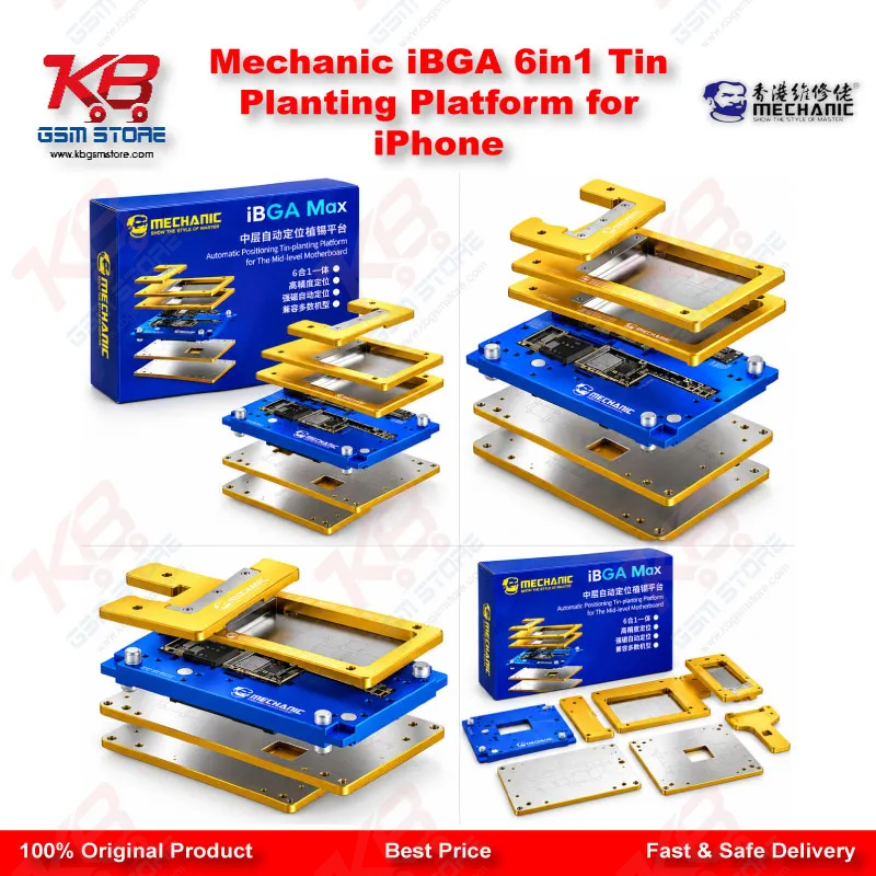 Mechanic iBGA 6in1 Tin Planting Platform for iPhone