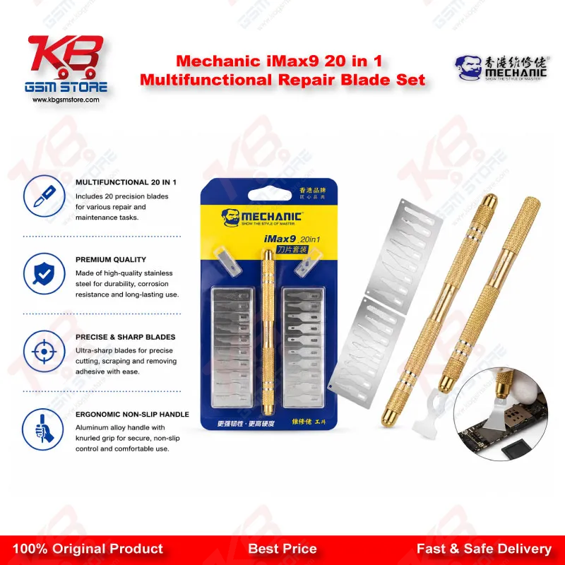 Mechanic iMax9 20 in 1 Multifunctional Repair Blade Set