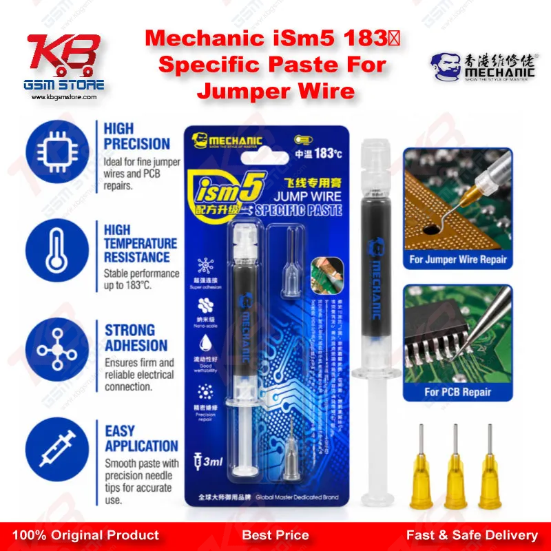 Mechanic iSm5 183℃ Specific Paste For Jumper Wire