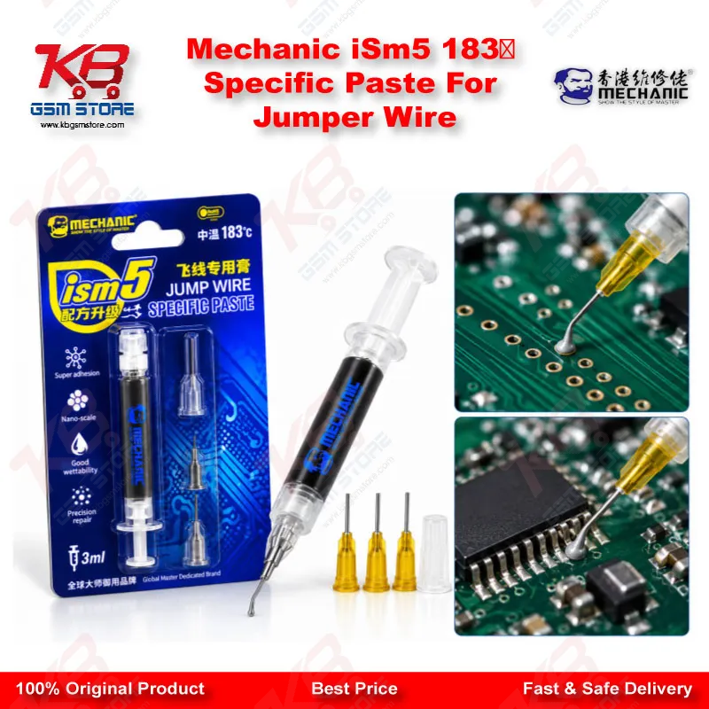 Mechanic iSm5 183℃ Specific Paste For Jumper Wire