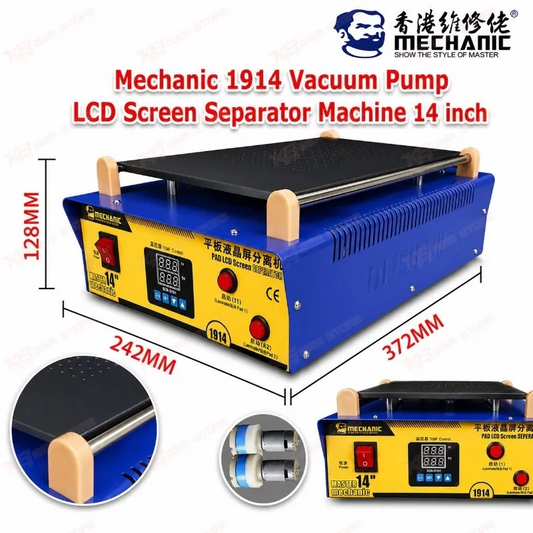 Mechanic 1914 Vacuum Pump LCD Screen Separator Machine 14 inch