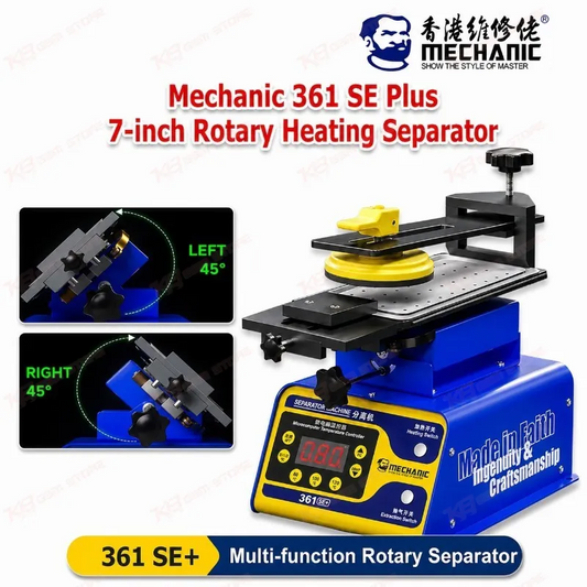 Mechanic 361 SE Plus 7-inch Rotary Heating Separator