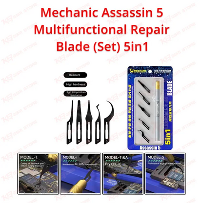 Mechanic Assassin 5 Multifunctional Repair Blade (Set) 5in1
