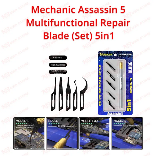Mechanic Assassin 5 Multifunctional Repair Blade (Set) 5in1