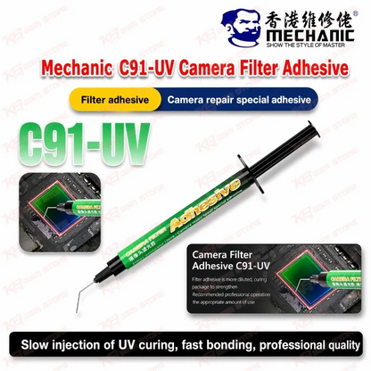 Mechanic C91-UV Camera FIlter Adhesive