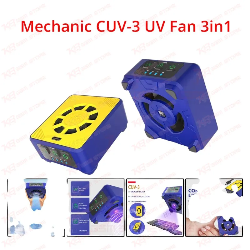 Mechanic CUV-3 UV Fan 3in1