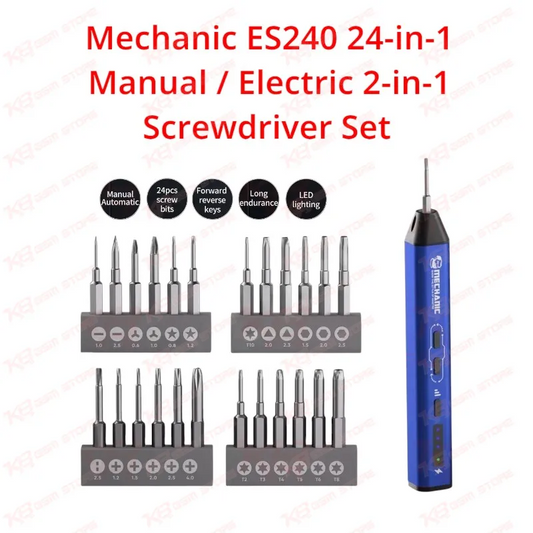 Mechanic ES240 24-in-1 Manual  Electric 2-in-1 Screwdriver Set