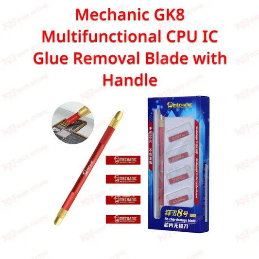 Mechanic GK8 Multifunctional CPU IC Glue Removal Blade with Handle