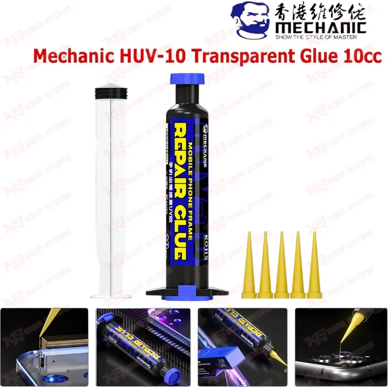 Mechanic HUV-10 Transparent Glue 10cc