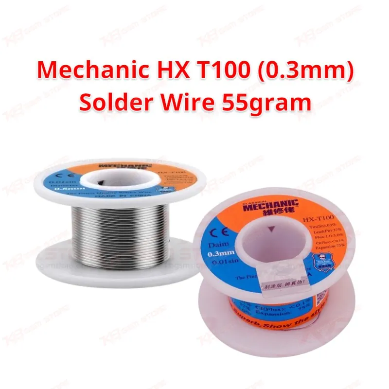 Mechanic HX T100 (0.3mm) Solder Wire 55gram