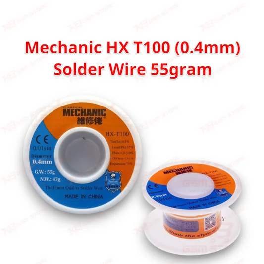 Mechanic HX T100 (0.4mm) Solder Wire 55gram