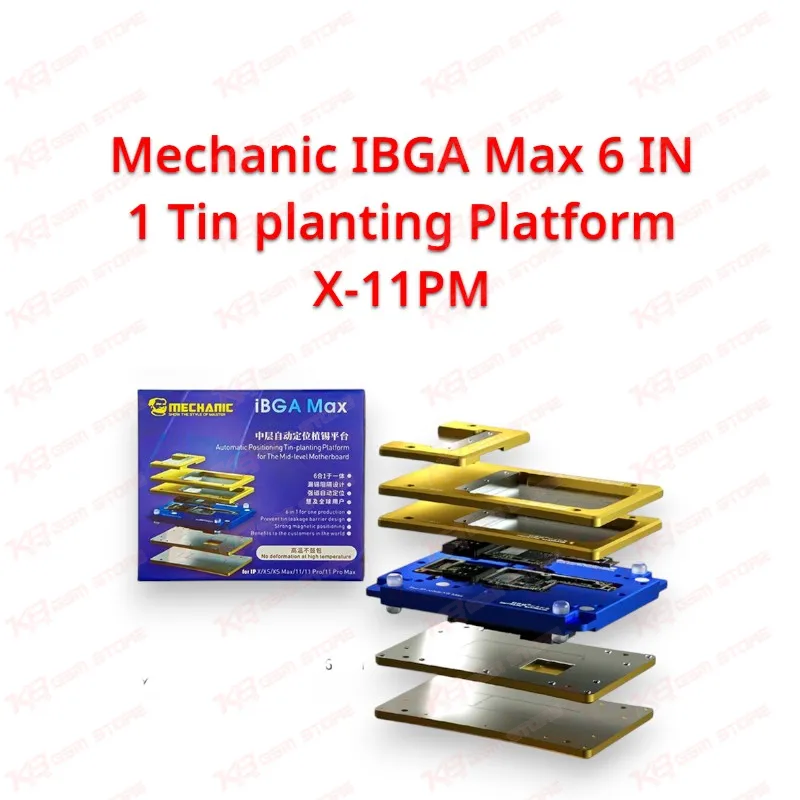 Mechanic IBGA Max 6 IN 1 Tin planting Platform X-11PM