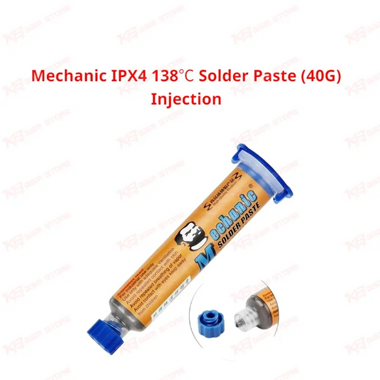 Mechanic IPX4 138℃ Solder Paste (40G) Injection