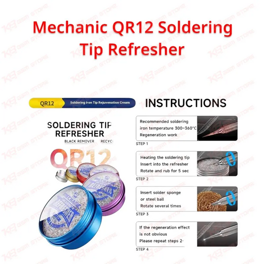 Mechanic QR12 Soldering Tip Refresher