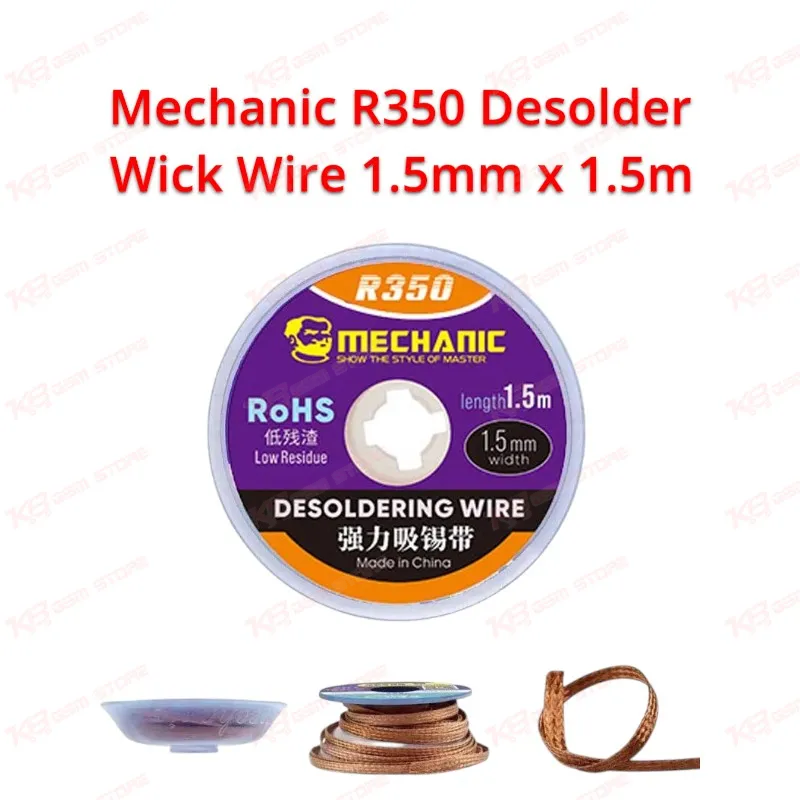 Mechanic R350 Desolder Wick Wire 1.5mm x 1.5m