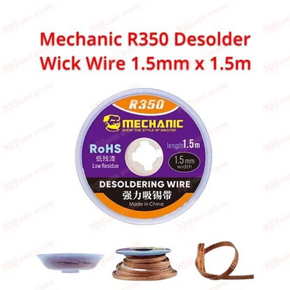 Mechanic R350 Desolder Wick Wire 1.5mm x 1.5m