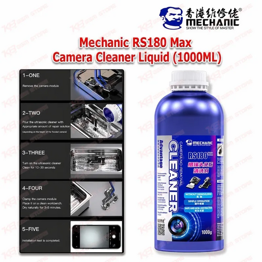 Mechanic RS180 Max Camera Cleaner Liquid (1000ML)