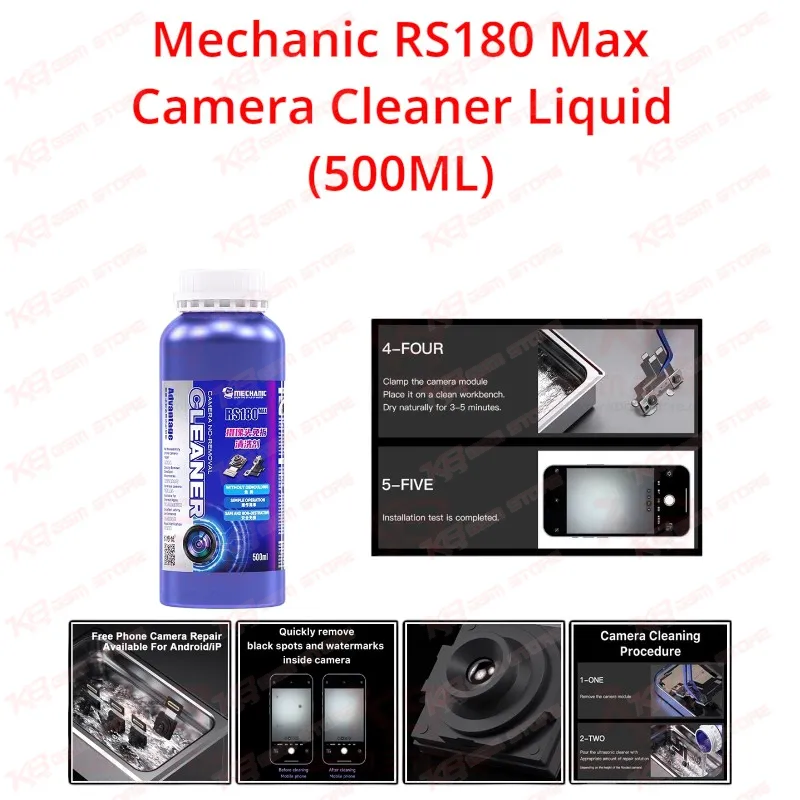 Mechanic RS180 Max Camera Cleaner Liquid (500ML)