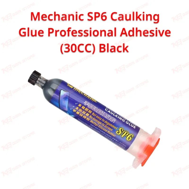 Mechanic SP6 Caulking Glue Professional Adhesive (30CC) Black