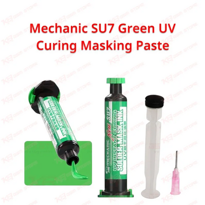 Mechanic SU7 Green UV Curing Masking Paste