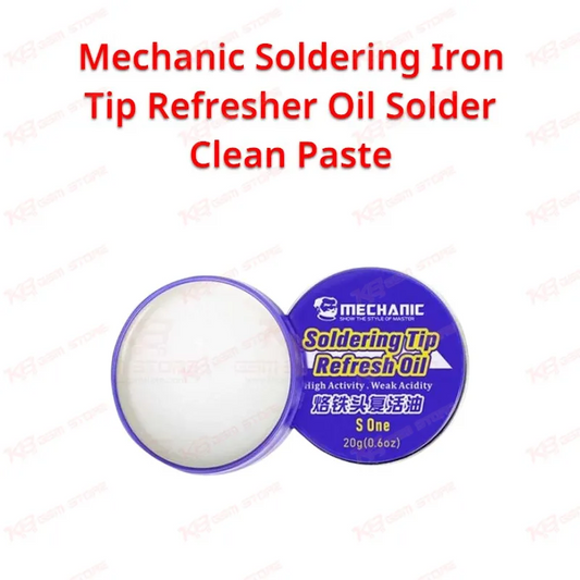 Mechanic Soldering Iron Tip Refresher Oil Solder Clean Paste