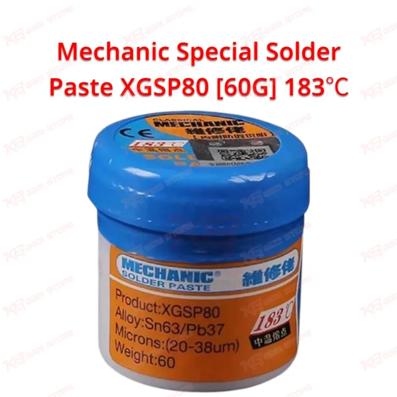 Mechanic Special Solder Paste XGSP80 [60G] 183℃
