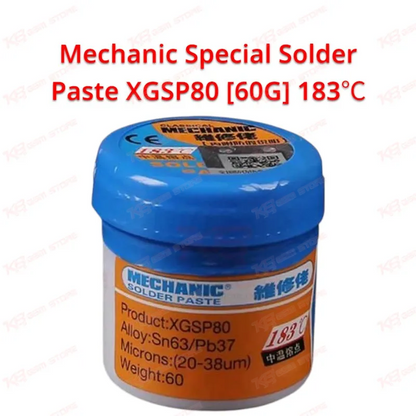 Mechanic Special Solder Paste XGSP80 [60G] 183℃