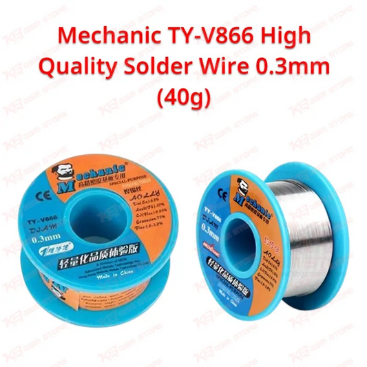 Mechanic TY-V866 High Quality Solder Wire 0.3mm (40g)