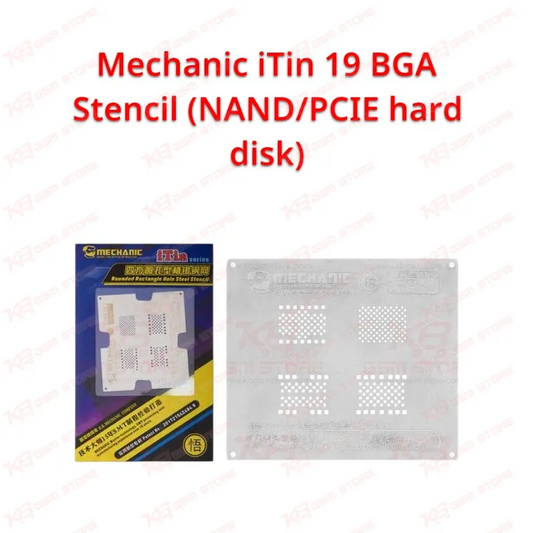 Mechanic iTin 19 BGA Stencil (NAND/PCIE hard disk)