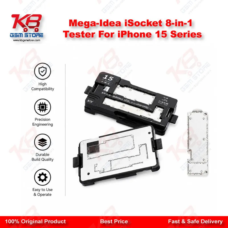 Mega-Idea iSocket 8-in-1 Tester For iPhone 15 Series