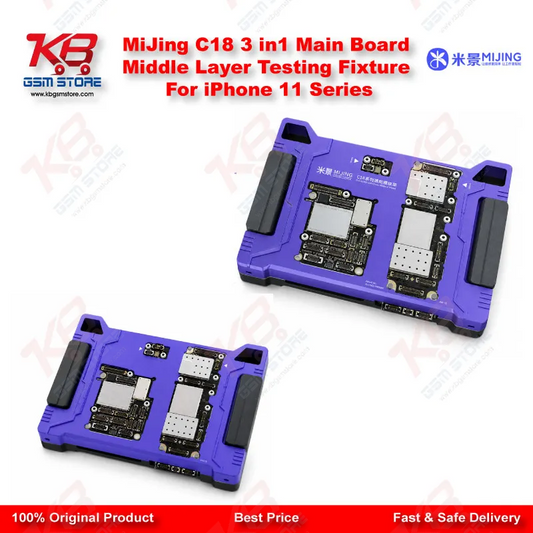 MiJing C18 3 in1 Main Board Middle Layer Testing Fixture For iPhone 11 Series