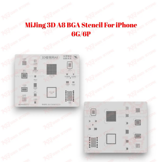 MiJing 3D A8 BGA Stencil For iPhone 6G/6P