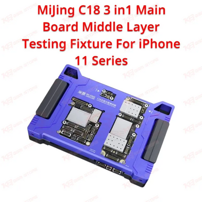 MiJing C18 3 in1 Main Board Middle Layer Testing Fixture For iPhone 11 Series