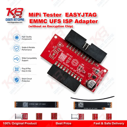 MiPi Tester EASYJTAG eMMC UFS ISP Adapter (Without Encryption Chip) – Pakistan