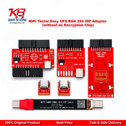 MiPi Tester Easy UFS BGA 254 ISP Adapter (Without Encryption Chip) – UFS ISP Repair Tool