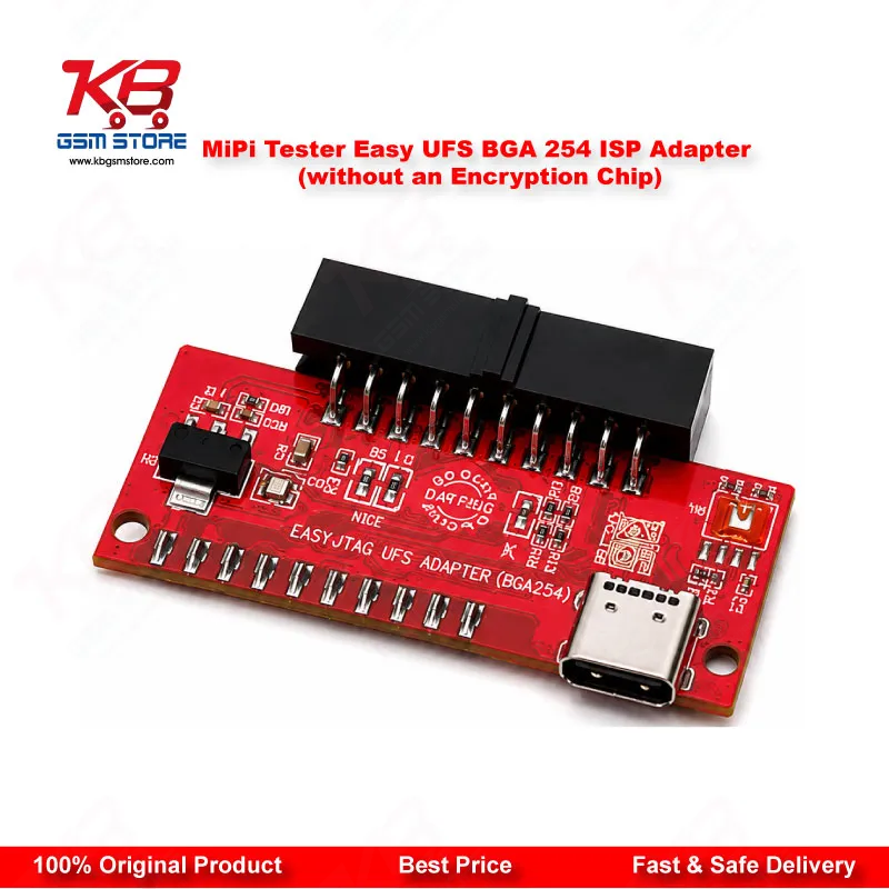 MiPi Tester Easy UFS BGA 254 ISP Adapter (Without Encryption Chip) – UFS ISP Repair Tool