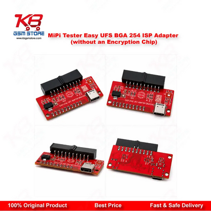 MiPi Tester Easy UFS BGA 254 ISP Adapter (Without Encryption Chip) – UFS ISP Repair Tool