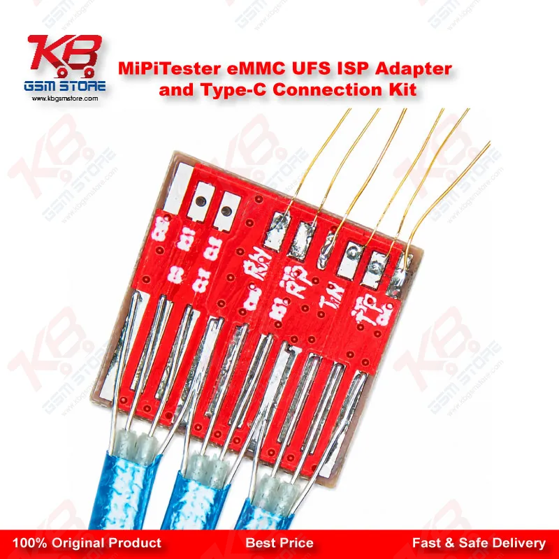 MiPiTester eMMC UFS ISP Adapter and Type-C Connection Kit