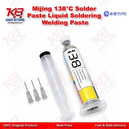 Mijing 138°C Solder Paste Liquid Soldering Welding Paste