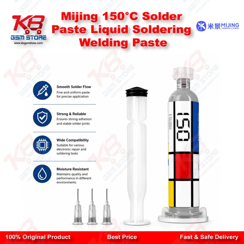 Mijing 150°C Solder Paste Liquid Soldering Welding Paste