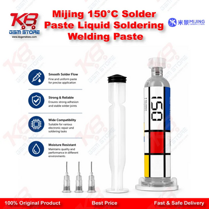 Mijing 150°C Solder Paste Liquid Soldering Welding Paste