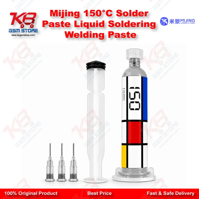 Mijing 150°C Solder Paste Liquid Soldering Welding Paste