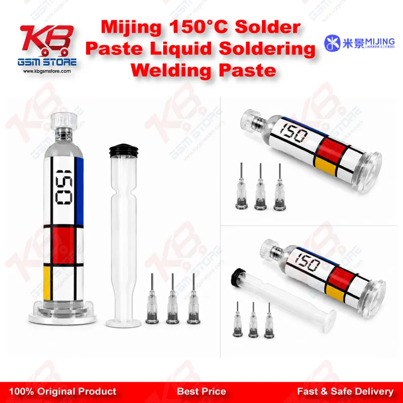 Mijing 150°C Solder Paste Liquid Soldering Welding Paste